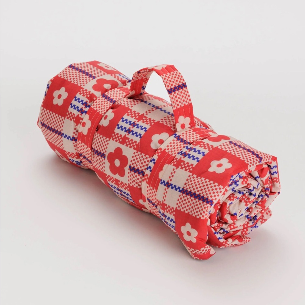 sandy liang x baggu puffy picnic blanket